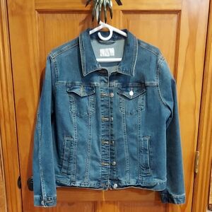 Time and Tru Classic Blue Jean Jacket